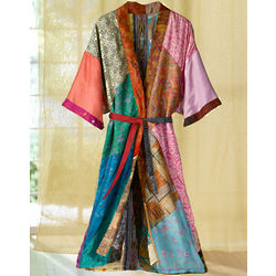 Silk Saris Robe