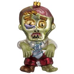 Personalized Zombie Christmas Ornament
