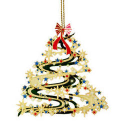 Contemporary Christmas Tree Ornament