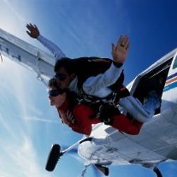 Tandem Skydive over New England Coastline for 1
