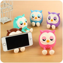 Cartoon Owl Multi-Function Mobile Phone Stand