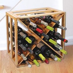 Crisscross Wine Crate