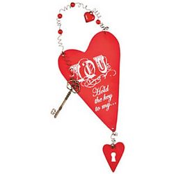 Key to My Heart Valentine Sign