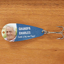 His Catch Personalized Photo Fishing Lure