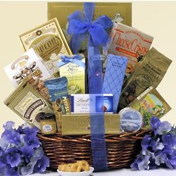 Best Wishes Sweet and Salty Gourmet Gift Basket
