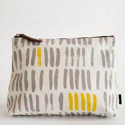 Recycled Canvas Travel Pouch Bag