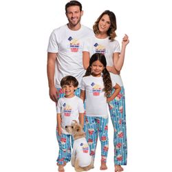 Movie Time Matching Pajamas for the Whole Family