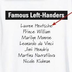 Famous Lefties Personalized Apparel