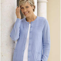 Catalina Button-Front Cardigan