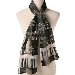How Sweet the Sound Sheer Scarf