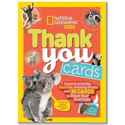 National Geographic Kids Thank You Cards