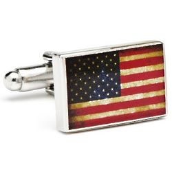 Vintage American Flag Cufflinks