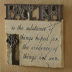 Faith Quote Wall Art