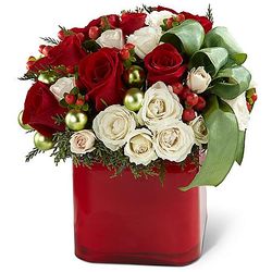 Merry and Bright Floral Bouquet