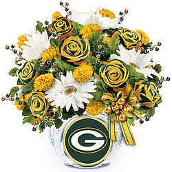 Green Bay Packers Floral Swim Trunk at the Packers Pro Shop