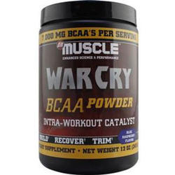 War Cry Powder Blue Raspberry Muscle Maintenance Catalyst