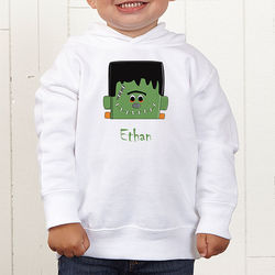 Toddler Boy's Personalized Frankenstein Hooded Sweatshirt