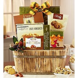 Shades of Autumn Sweets Gift Basket