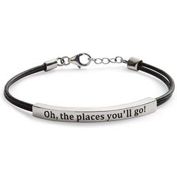 Oh, the Places You'll Go Bracelet