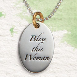 Bless This Woman Pendant