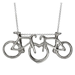 Love on 2 Wheels Necklace