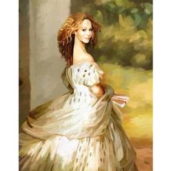 Mariah Carey Oil Painting Art Print
