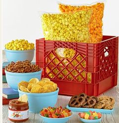 Popcorn & Snack Sampler Gift Crate
