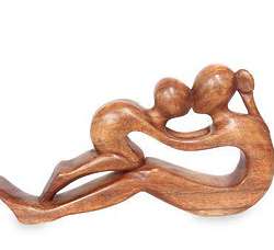 Endless Love Wood Sculpture