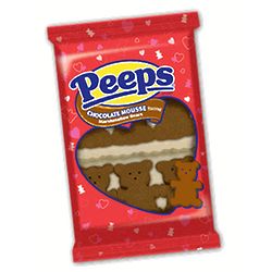 Chocolate Mousse Marshmallow Peeps Teddy Bear