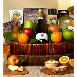 Farmstand Finest Deluxe Fruit Gift Basket