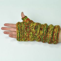 Space Dyed Fingerless Mittens