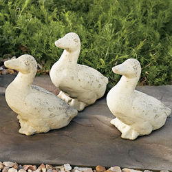 Ducklings Stone Garden Statues