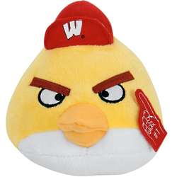 Wisconsin Badgers Angry Birds Plush