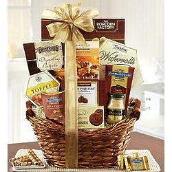 Tranquil Afternoon Sweets and Snacks Gift Basket