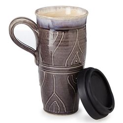 Stoneware Travel Mug