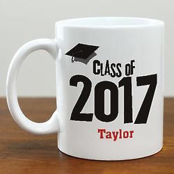 Graduation Cap Class Of Personalized Coffee Mug