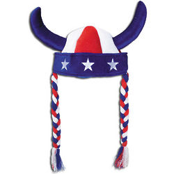 USA Plush Horn Hat