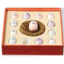 Affirmation Eggs with Nest