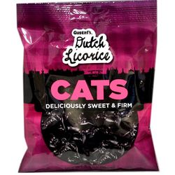 Gustaf's Traditional Dutch Licorice Cat Candies