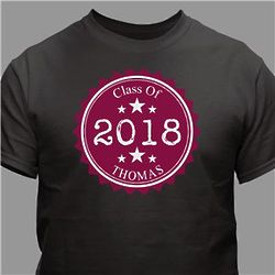 Personalized Graduation Stamp T-Shirt