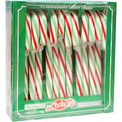 Red, Green, and White Candy Canes