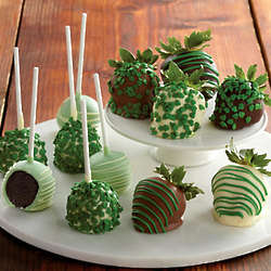 St. Patrick's Day Hand-Dipped Chocolate-Covered Strawberries