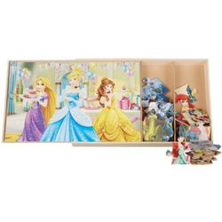 Disney Princesses 7 Wooden Puzzles