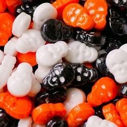5 Pounds of Skull Halloween Mix Hard Candies