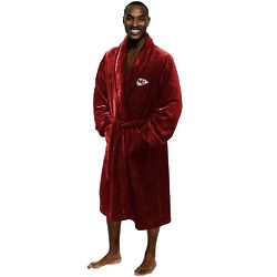 Kansas City Chiefs Men's Silk Touch Plush Bath Robe
