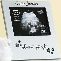 Love at First Sight Personalized Sonogram Frame