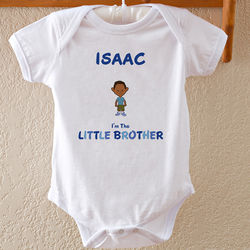 Brother Character Personalized Baby Bodysuit