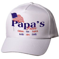 Personalized US Flag American Pride Hat