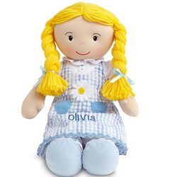 Personalized Big Sister Doll with Blonde Hair