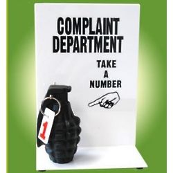 Complaint Department Stress Relief Grenade